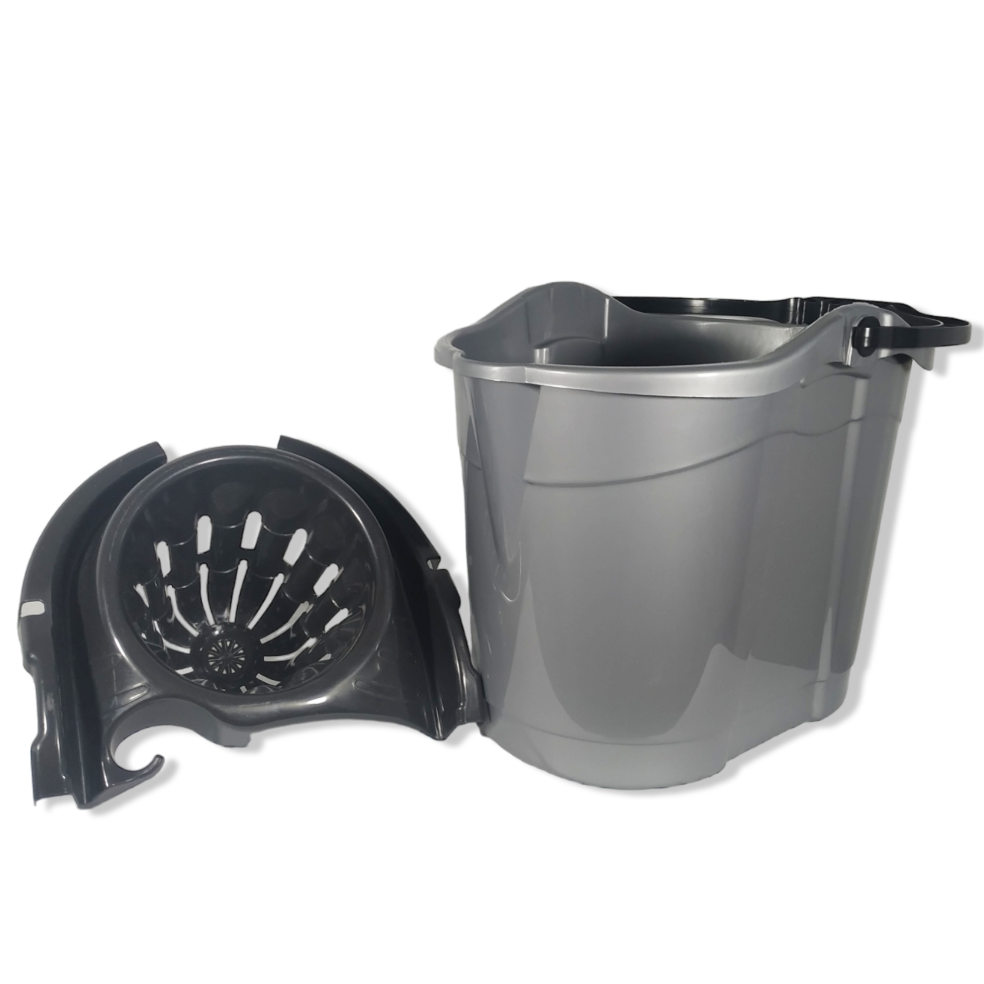 Відро ПОЛІМЕР-ГАРАНТ 14л овальне, без віджиму